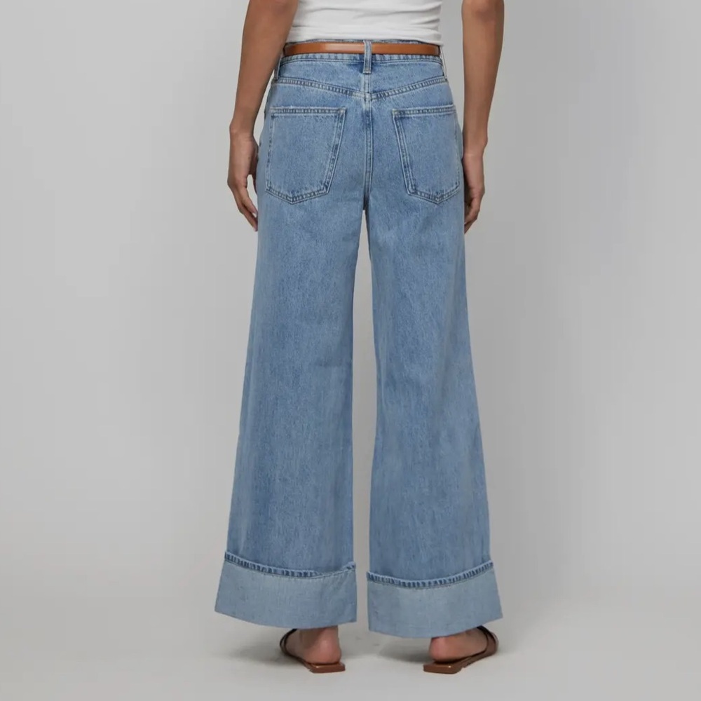 Oliver Logan | Parker Baggy Cuffed Wide-Leg | 100% Recycled Cotton AuthenticJean - Picture 4 of 14